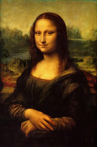 Правая половина лица Мона Лизы улыбается, а левая выражает нейтральные или негативные эмоции