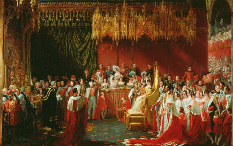Коронация королевы Виктории 28 июня 1838 года, 1838, Королевская коллекция, Лондон, Англия