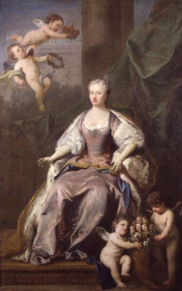 Каролина Бранденбург-Ансбахская, жена Георга II