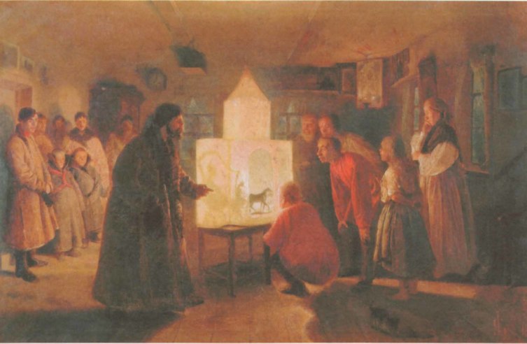Л. Соловьев, «Рождество», 1876 г.