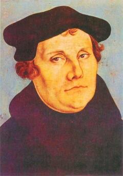 Лукас Кранах Старший. Прижизненный портрет Мартина Лютера