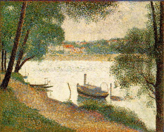 Gray Weather Giclee Print by Georges Seurat.