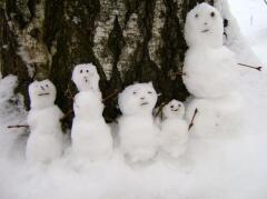 Верили, что маленькие снеговики - это ангелы, которым можно доверить свою мечту...