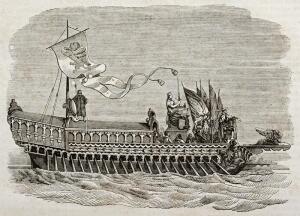 Каким был античный морской флот? От лодки до галеры