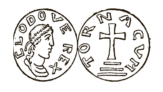Монета династии Меровингов