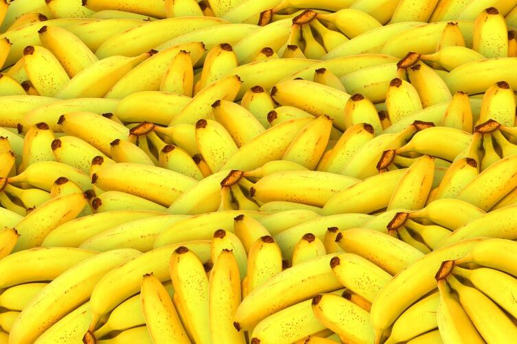 Обработанные фиброином бананы хранятся до 14 дней