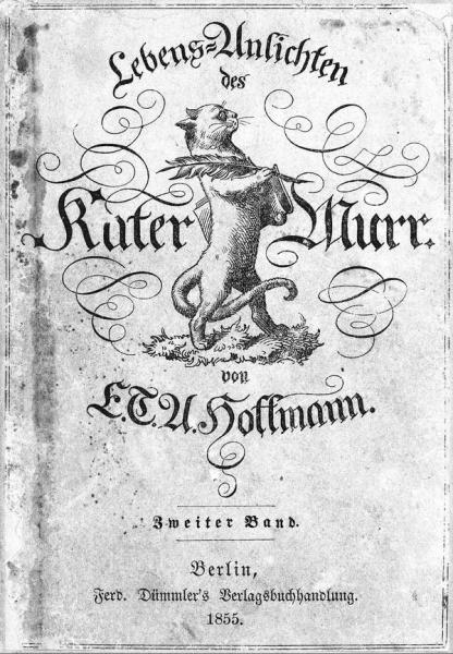 Издание «Житейских воззрений кота Мурра» 1855 года.