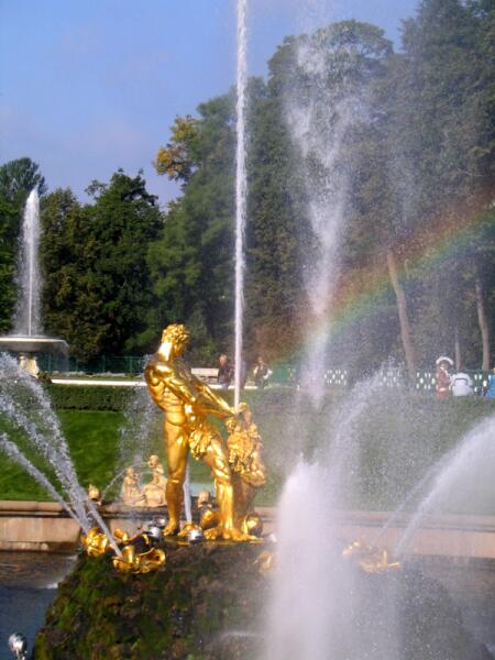 «Самсон» — центральный фонтан дворцово-паркового ансамбля Петергоф
