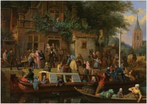 История общественного транспорта. Как ездили в Голландии семнадцатого века?