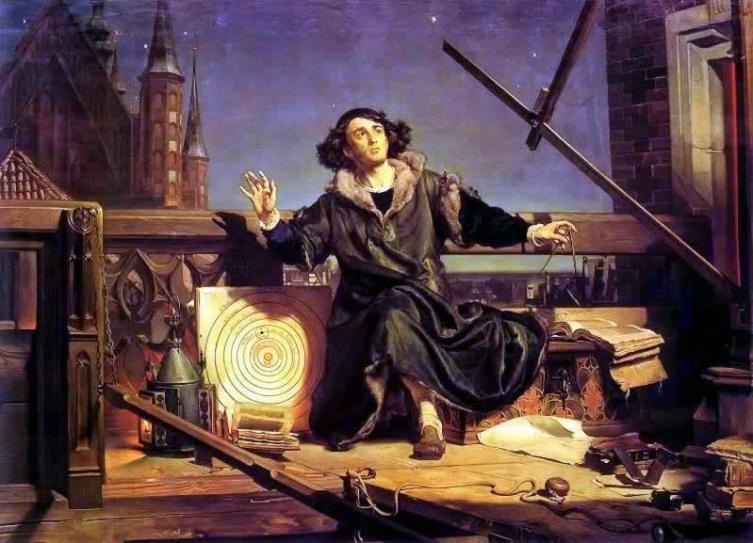 Я. Матейко, «Коперник. Беседа с Богом», 1872 г.