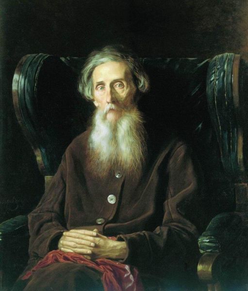 В. Перов, портрет Владимира Ивановича Даля, 1872 г.
