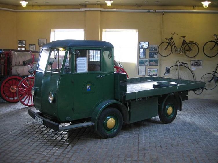 Электромобиль-грузовик 1943 года постройки, Швеция