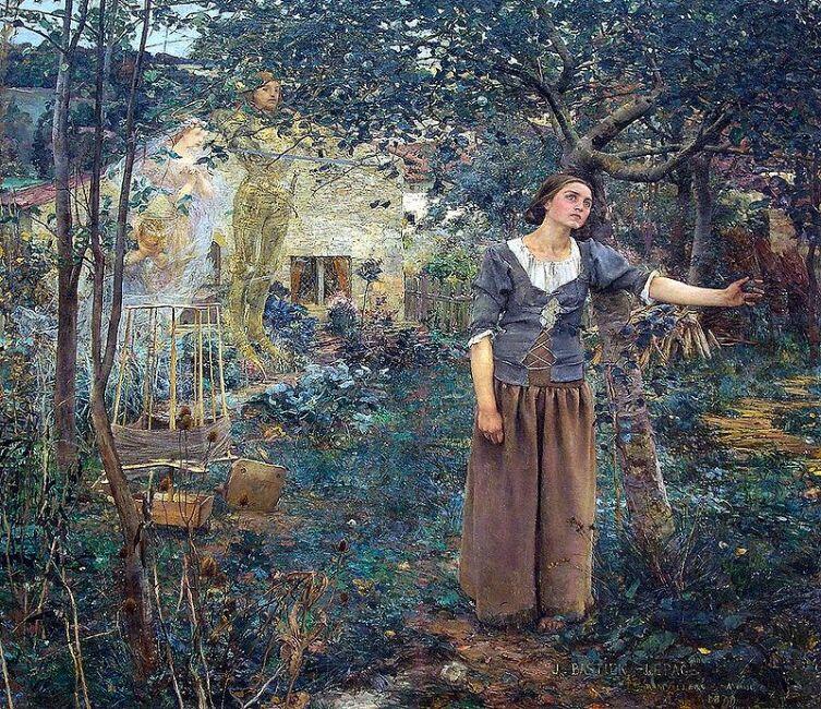 Жюль Бастьен-Лепаж, «Видение Жанны д’Арк», 1879 г.