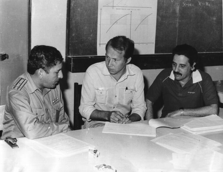В. В. Вавилов в военно-техническом институте, Гавана, 1983 год