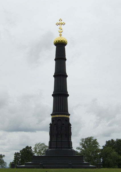 Памятник в честь победы на Куликовом поле, воздвигнутый по инициативе С. Д. Нечаева в 1848 году