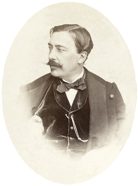 Альфред Эмиль Леопольд Стевенс, портрет из альбома Эдуарда Мане, 1865 г.