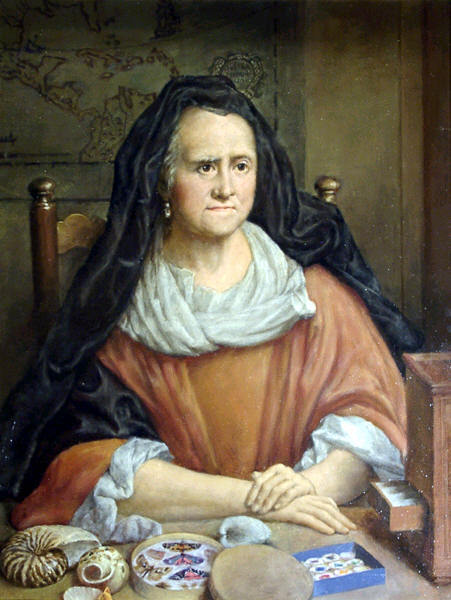 Мария Сибилла Мериан, портрет работы Георга Гзеля
