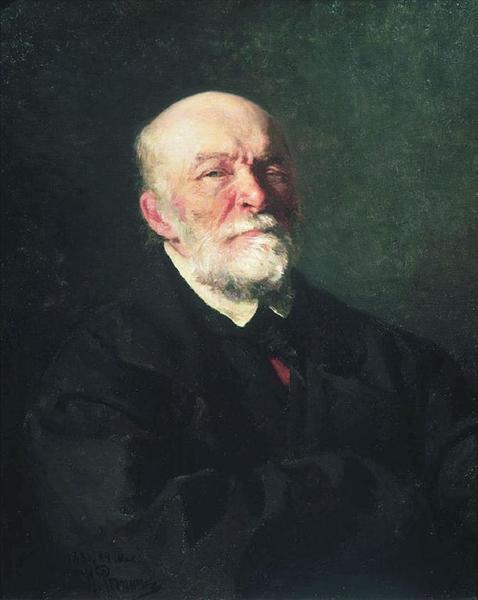 И. Е. Репин, «Портрет Николая Пирогова», 1881 г.