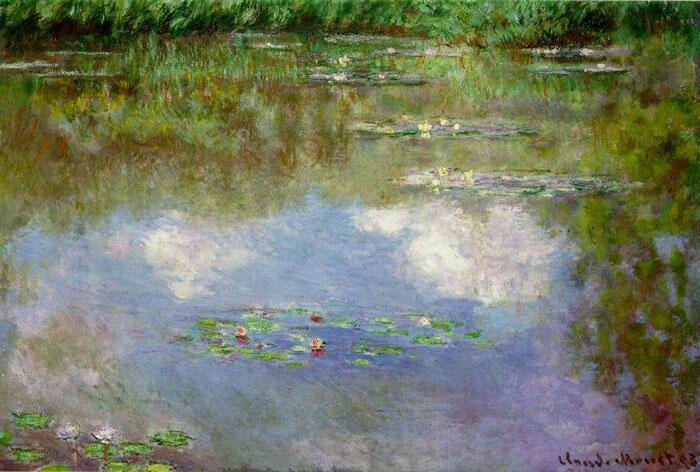 Клода Моне, «Водяные лилии», 1903 г.
