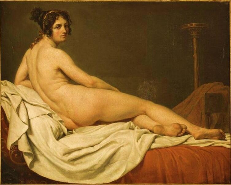 Жак Луи Давид, «Портрет Жюльет Рекамье», 1810 г.
