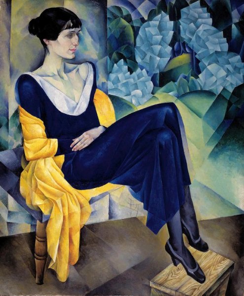 Н. Альтман, «Портрет А. А. Ахматовой», 1914 г.