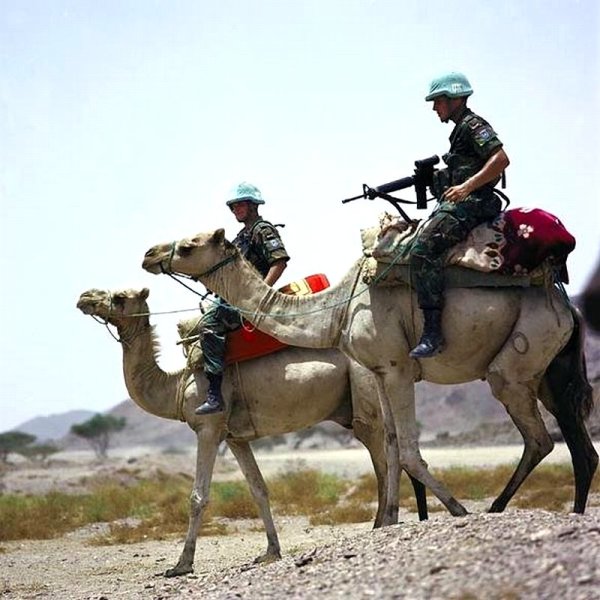 Миротворческая миссия ООН патрулирует Эритрею