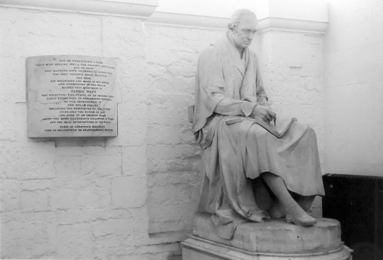 Памятник Уатту скульптора Френсиса Легата Чантри
