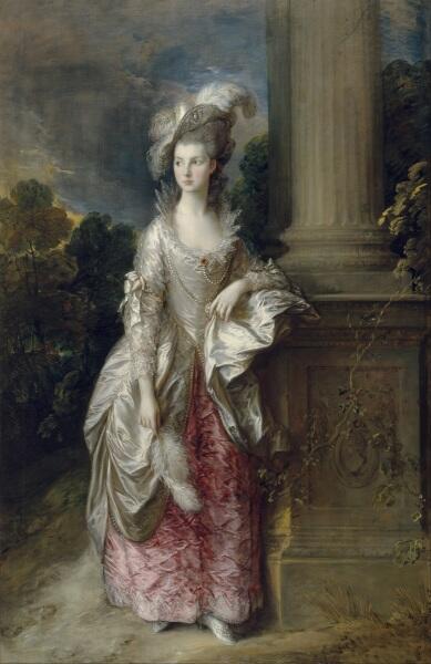 Томас Гейнсборо, «Портрет миссис Грэм», 1775 г.