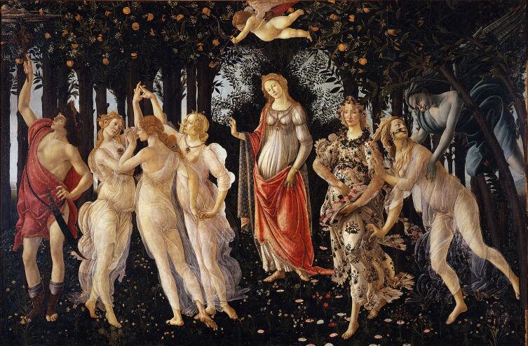 Сандро Боттичелли, «Весна», 1482 г.