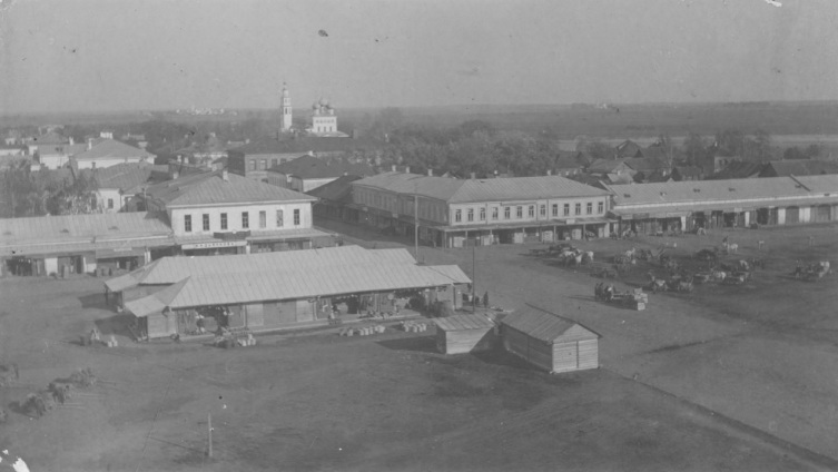 Северная часть Торговой (Сенной) площади, 1900-е годы
