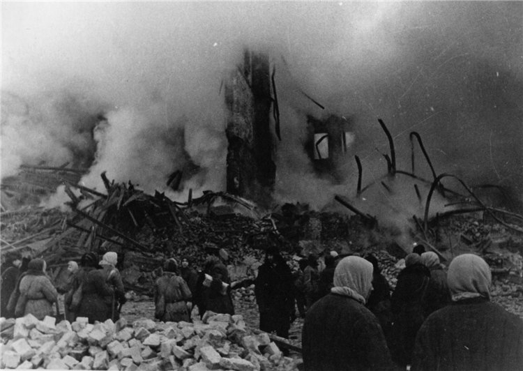 Пожар на бадаевских складах, 1941 г.