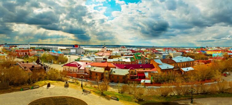 Панорама города Томск