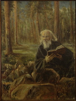 П.М. Долинино-Иванский, «Портрет иеромонаха Даниила (Болотова)», 1901 г.