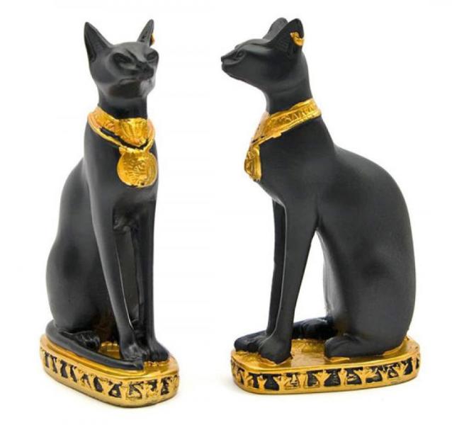 Статуи кошек в Древнем Египте