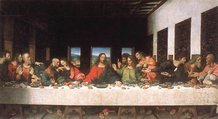 Леонардо Да Винчи, «Тайная Вечеря»