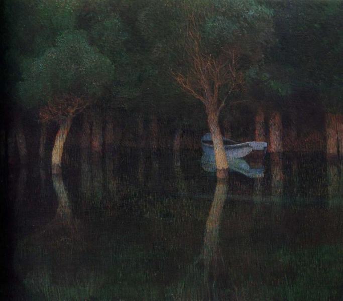 Карл Молль, «Сумерки», 1900 г.