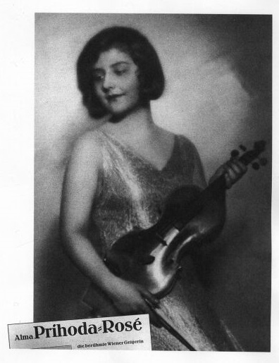 Рекламное фото - Альма Розэ-Пшихода, начало 1930 годов