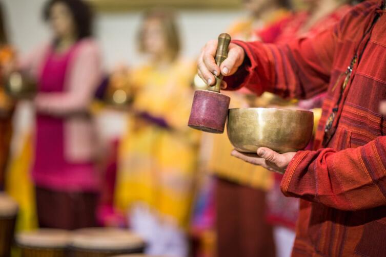 Тибетская поющая чаша