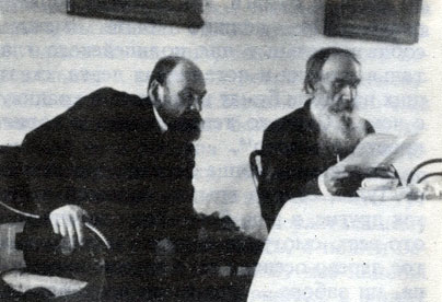 Лев и Илья Толстые, 1903 год