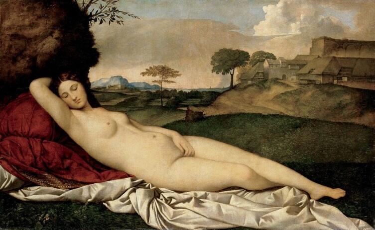 Джорджоне, «Спящая Венера», 1508 г.