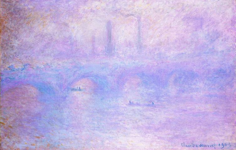 Клод Моне, «Мост Ватерлоо, туман», 1903 г.
