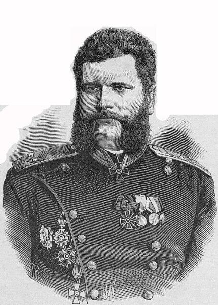 Генерал Лавров Василий Николаевич, 1877 г.
