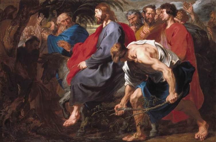 Антонис ван Дейк, «Вход Господень в Иерусалим», 1617 г.