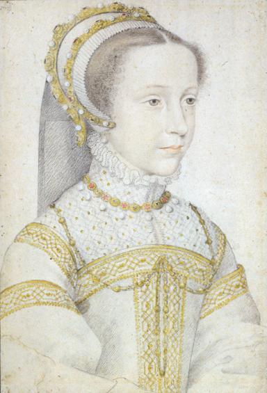 Франсуа Клуэ, «Мария Стюарт»,  ок. 1555—1559 гг.