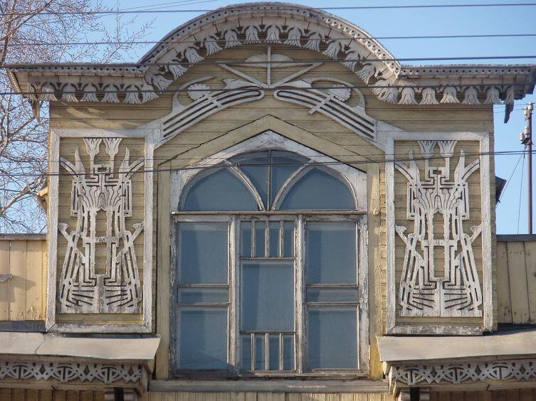 Декор вологодских особняков часто называют «деревянным кружевом». Дом Зернова, ок. 1910 г.