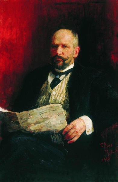 И. Е. Репин, «Портрет П. А. Столыпина», 1910 г.