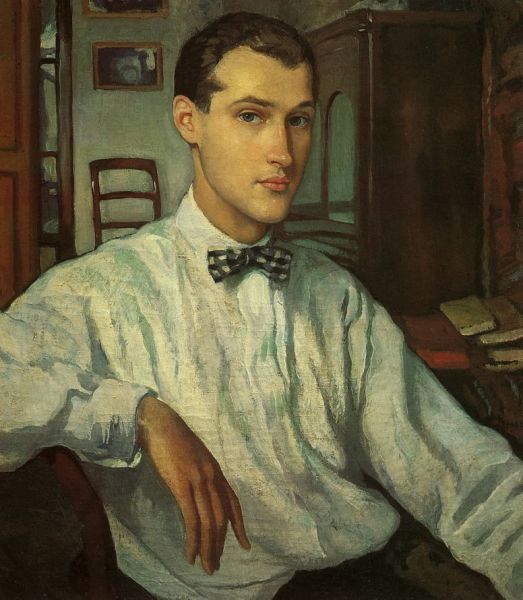 З. Е. Серебрякова, «Портрет С. Р. Эрнста», 1921 г.