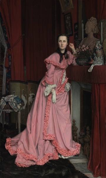 Джеймс Тиссо, «Портрет маркизы Мирамон», 1866 г.