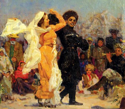 Рувим Мазель, «Танец», 1930-е гг.