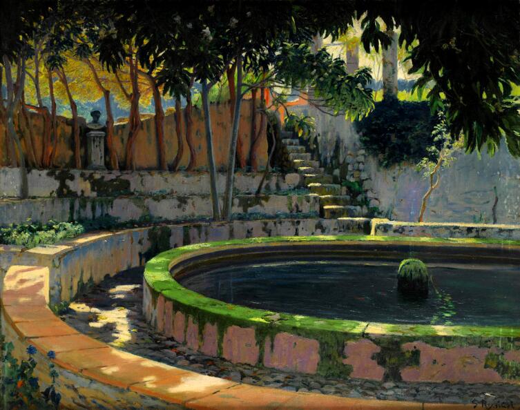 Сантьяго Рузиньол, «Элегический сад», ок. 1903 г.